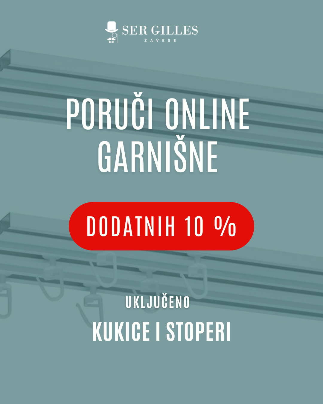 Poruci online garnisne - dodatnih 10% popusta