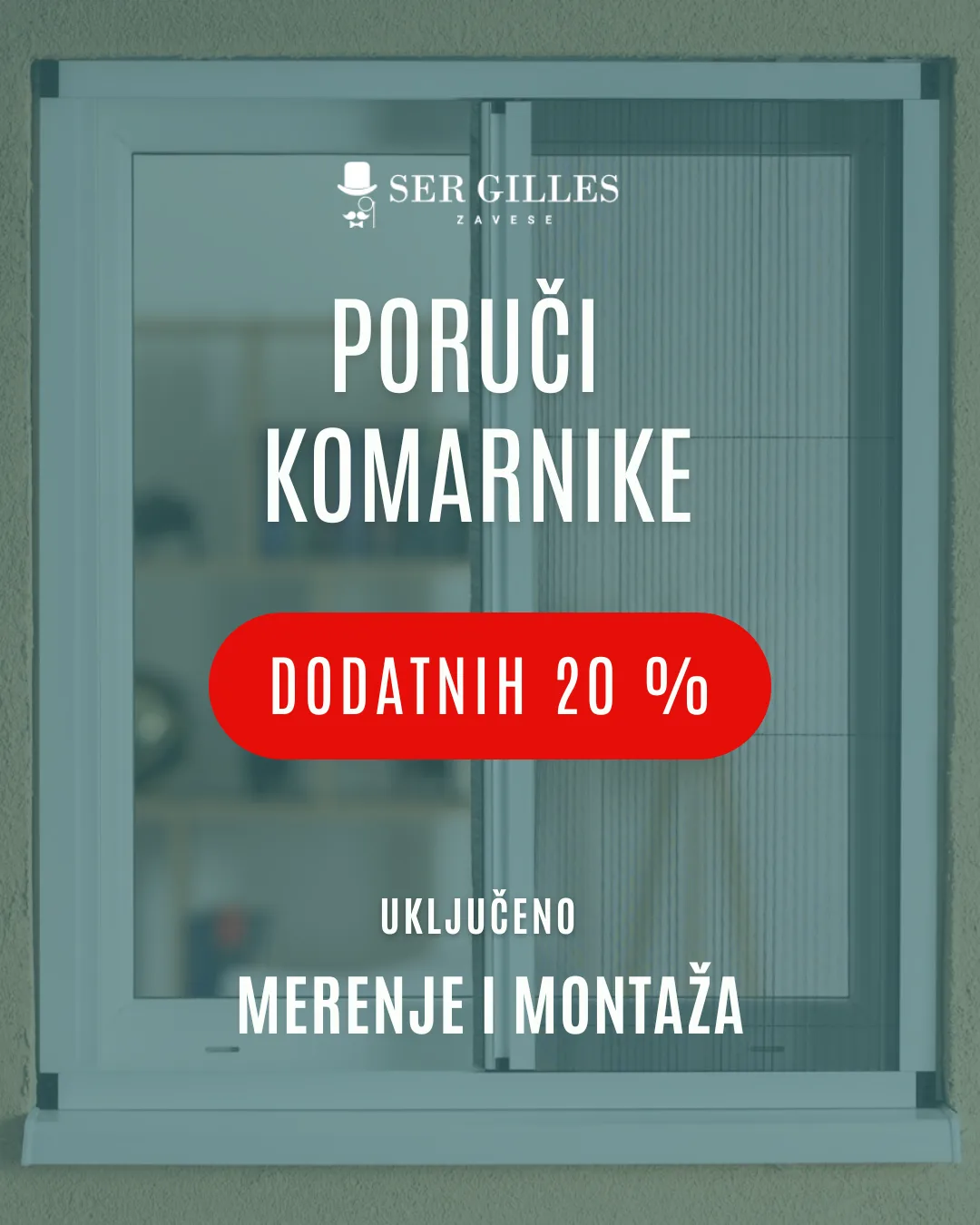 Komarnici akcija 20% popusta