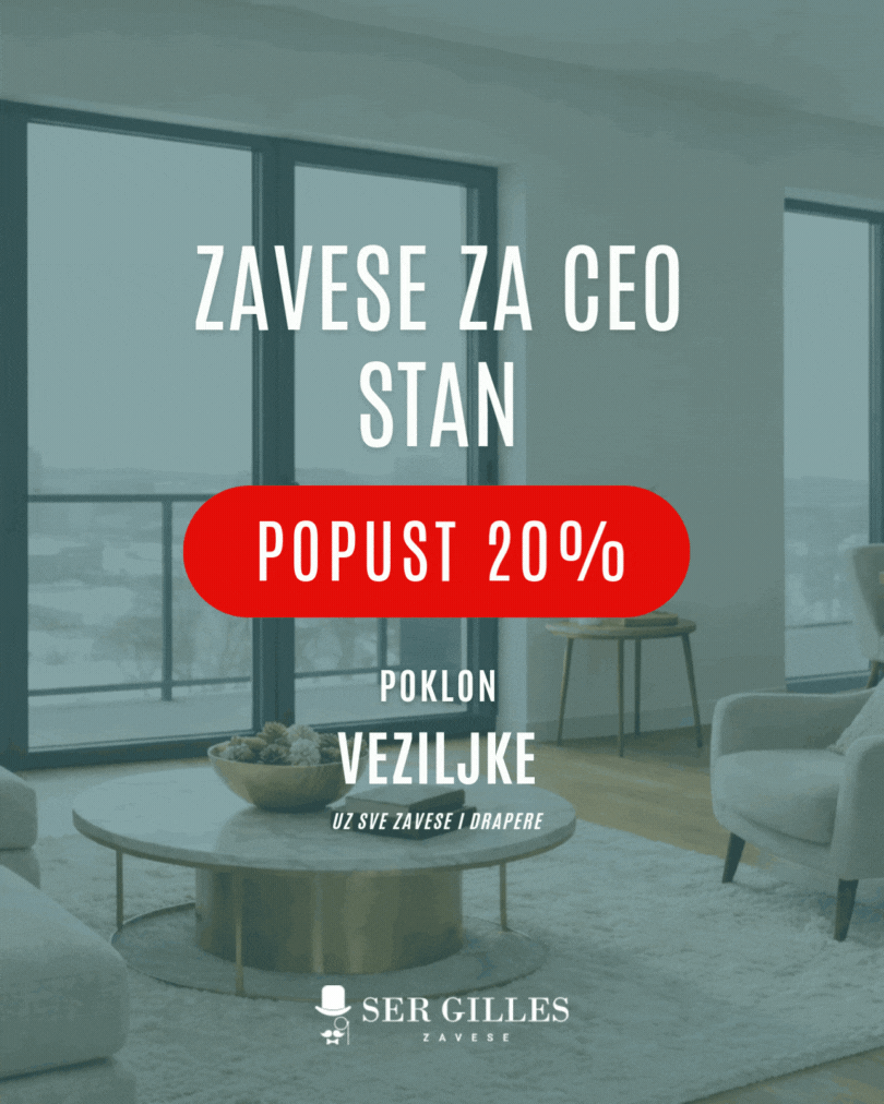  AKCIJA metraza draperi i zavese popust na ceo stan